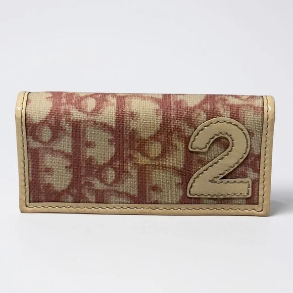 Dior Pink Patterned Key Case - Picture 1 of 2